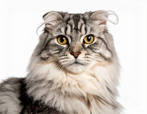 Un chat American Curl